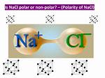 Is Nacl Polar or Nonpolar