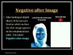 Is Negative Afterimage Normal?
