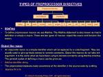 Is Not a Preprocessor Directive?