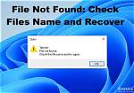 Is Not Found Correct?