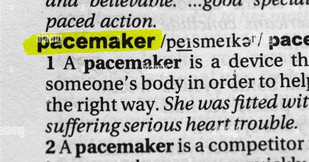 Is Pacemaker a Word?