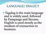 Is Pampango a Dialect?