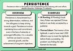 Is Persistence a Trait?
