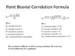 Is Point Biserial Correlation Parametric?