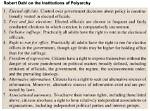 Is Polyarchy a Dictionary?
