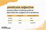 Is Predicative an Adjective?