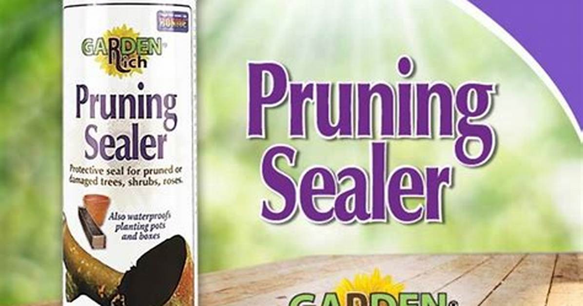 Is Pruning Sealer Necessary?