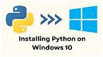 Is Python Included in Windows 10?