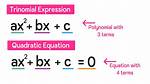Is Quadrinomial Same as Polynomial?