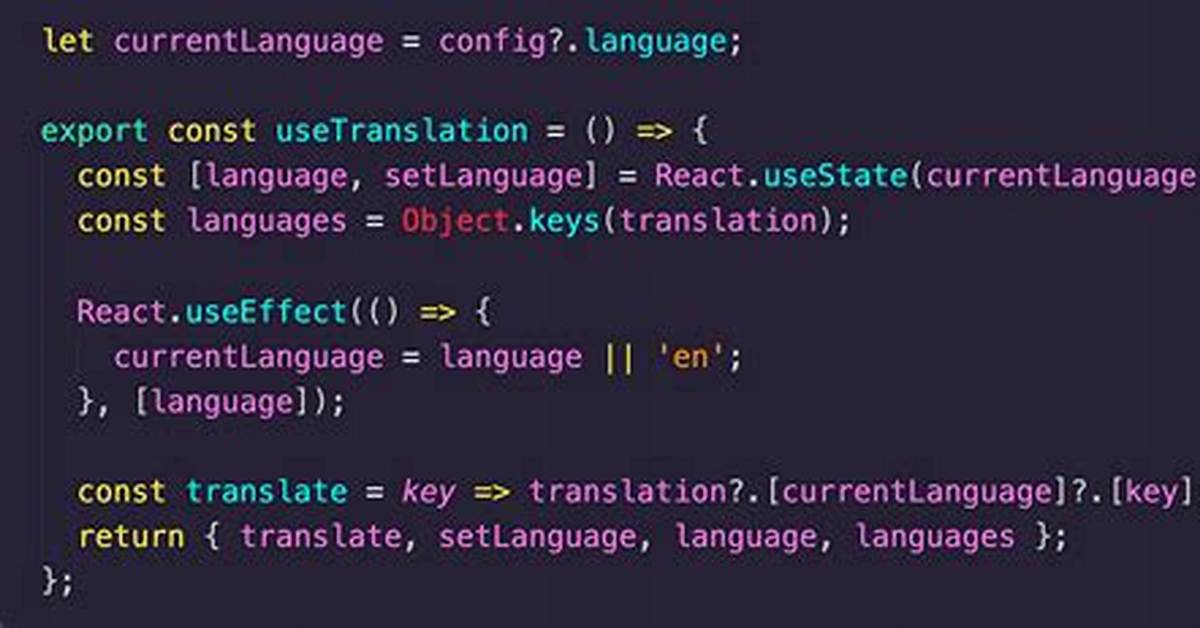 Is React a Language?