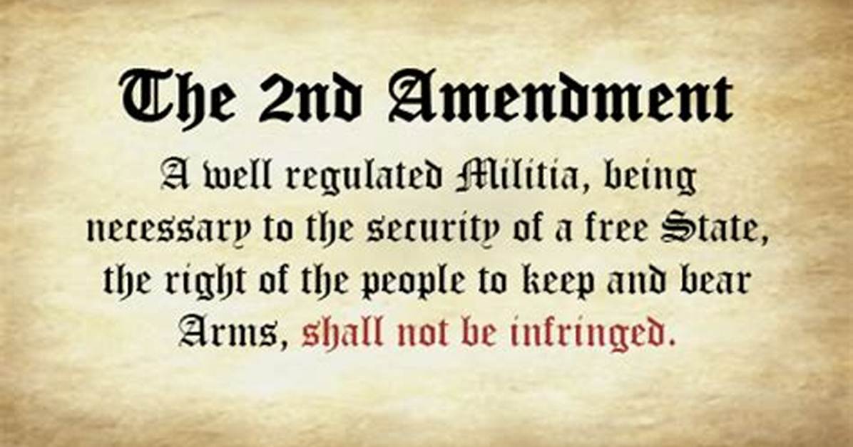 Is Second Amendment Right?