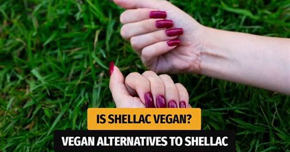 Is Shellac Vegan Friendly?