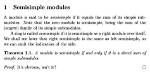 Is Simple Module Semisimple?