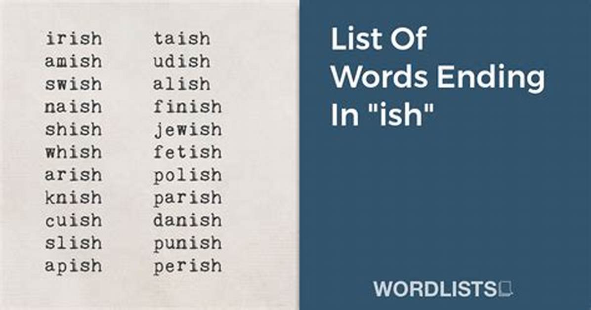 Is Solid Ish a Word?