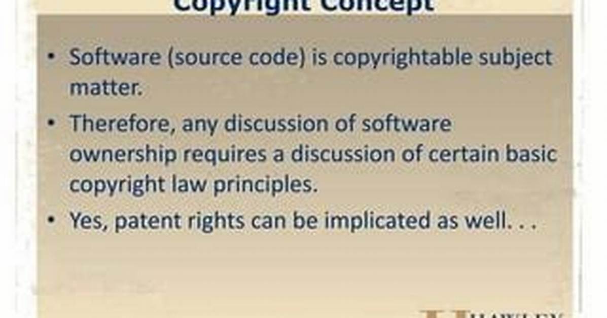 Is Source Code Copyrightable?