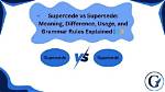 Is Supercede Wrong