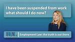 Is Suspended from Work?