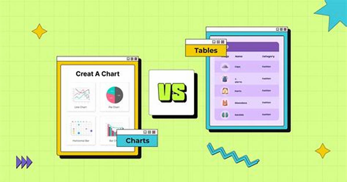 Is Table the Same as Chart