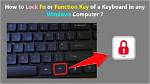 Is There a Function Key Lock or Something Like That on a Mac?