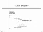 Is There a Mutex in Java?