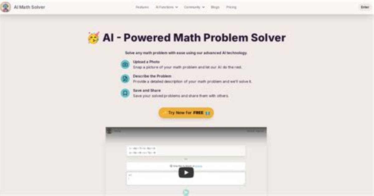 Is There a Website That Solves Math Problems?