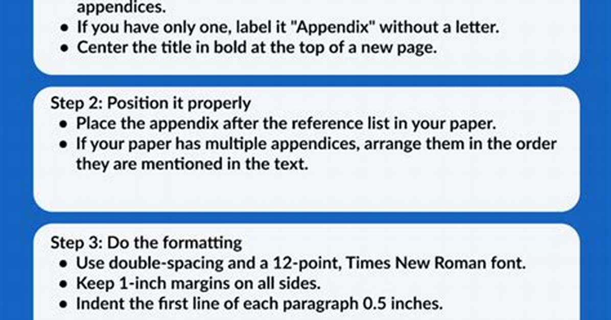 Is There a Word Appendix?