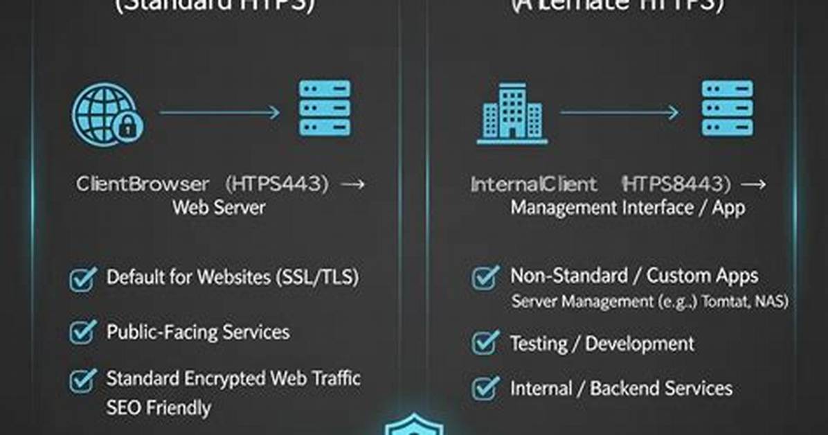 Is There Any Standard Alternative Https Port?