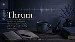Is Thrum a Verb?