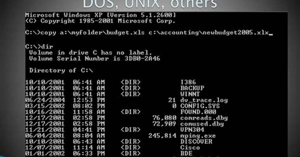 Is Unix a Command Line Interface?