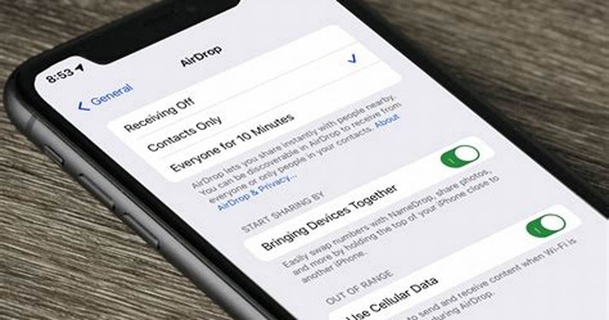 Is Using Airdrop Safe?