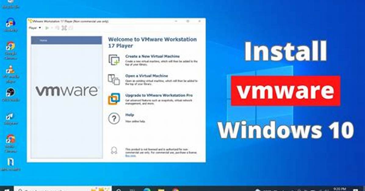 Is Vmware Compatible with Windows 10?