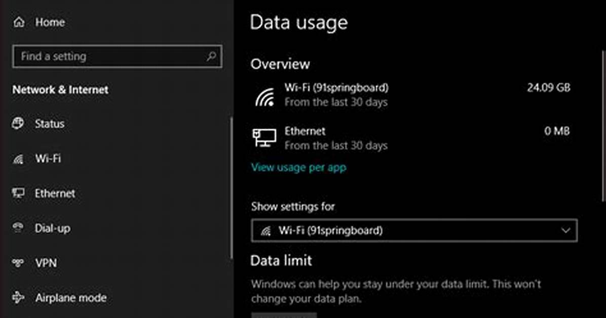 Is Windows 10 Data Usage Accurate?