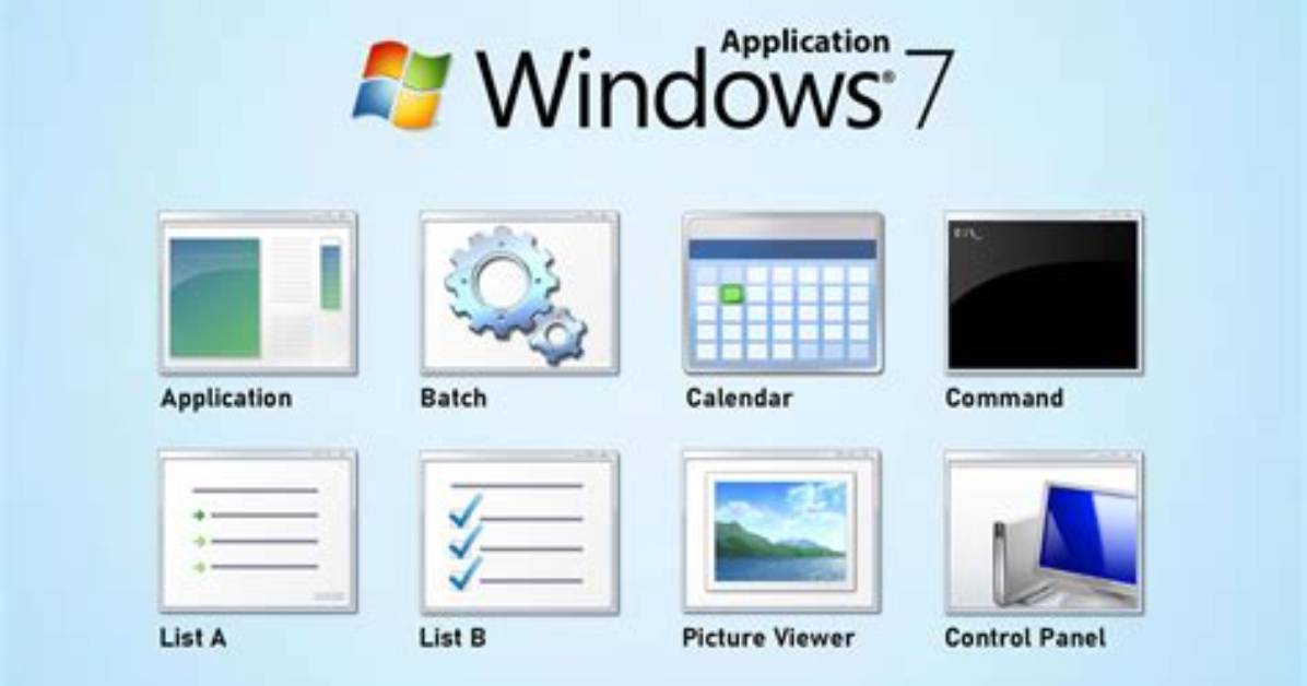 Is Windows 7 an Application Software?