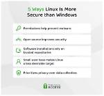 Is Windows Less Secure Than Linux?