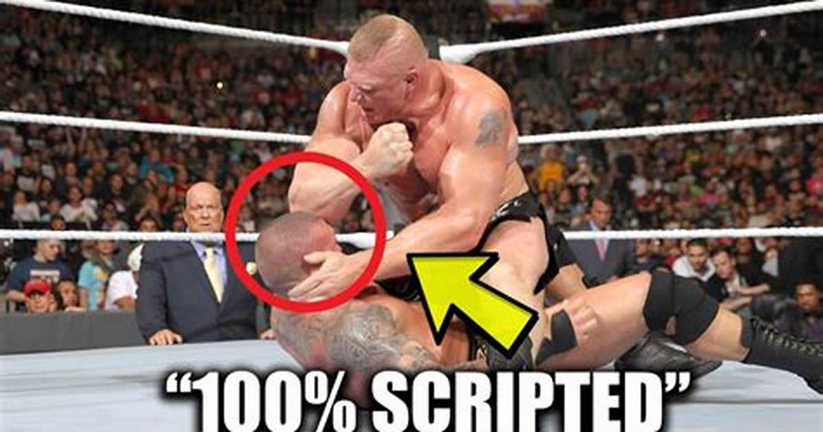 Is Wwe Completely Scripted?