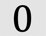 Is Zero Oval or Circle?