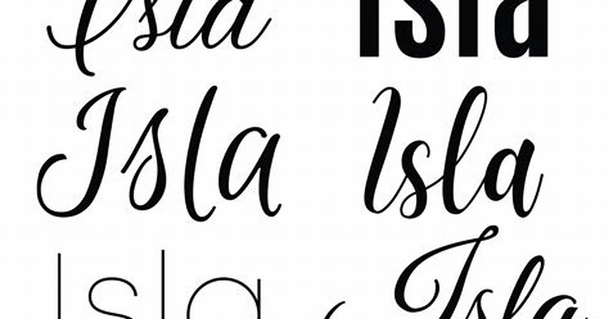 Isla Name