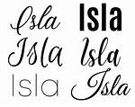 Isla Name