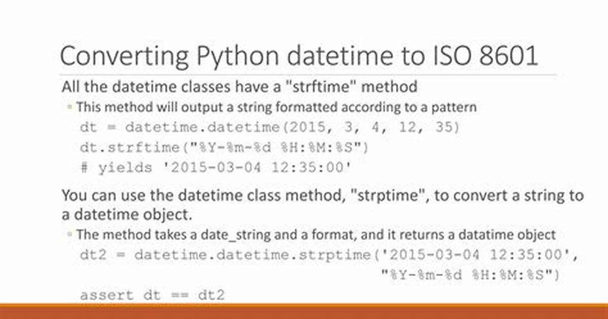 Iso Time (Iso 8601) in Python