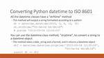 Iso Time (Iso 8601) in Python
