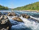 It Blocks a River's Current