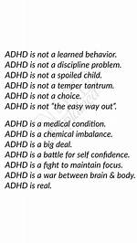 It May Not Be Adhd