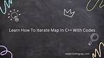 Iterate Through Unordered Map C++