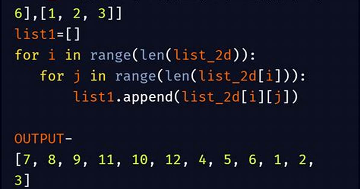 Iterating over a 2 Dimensional Python List [Duplicate]