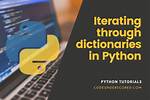 Iterating Through Directories with Python