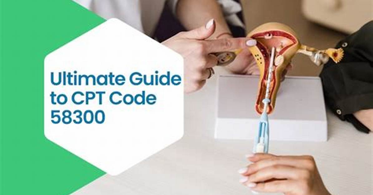 Iud Insertion Cpt Code