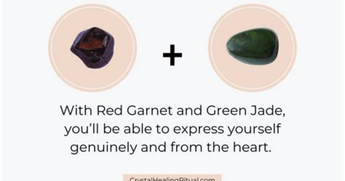 Jade or Garnet for Example