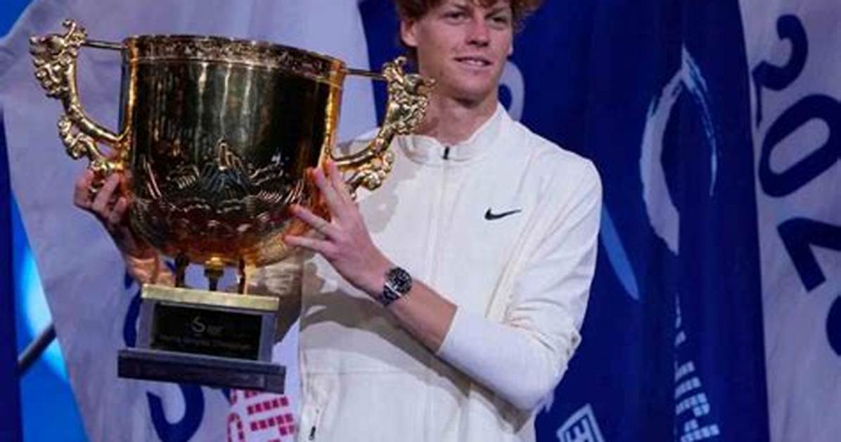 Jannik Sinner Declared the 2023 Fans Favorite Player in the Atp Awards