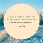 January Quotes