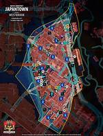 Japantown Map - Westbrook - Cyberpunk 2077 (Cp77)